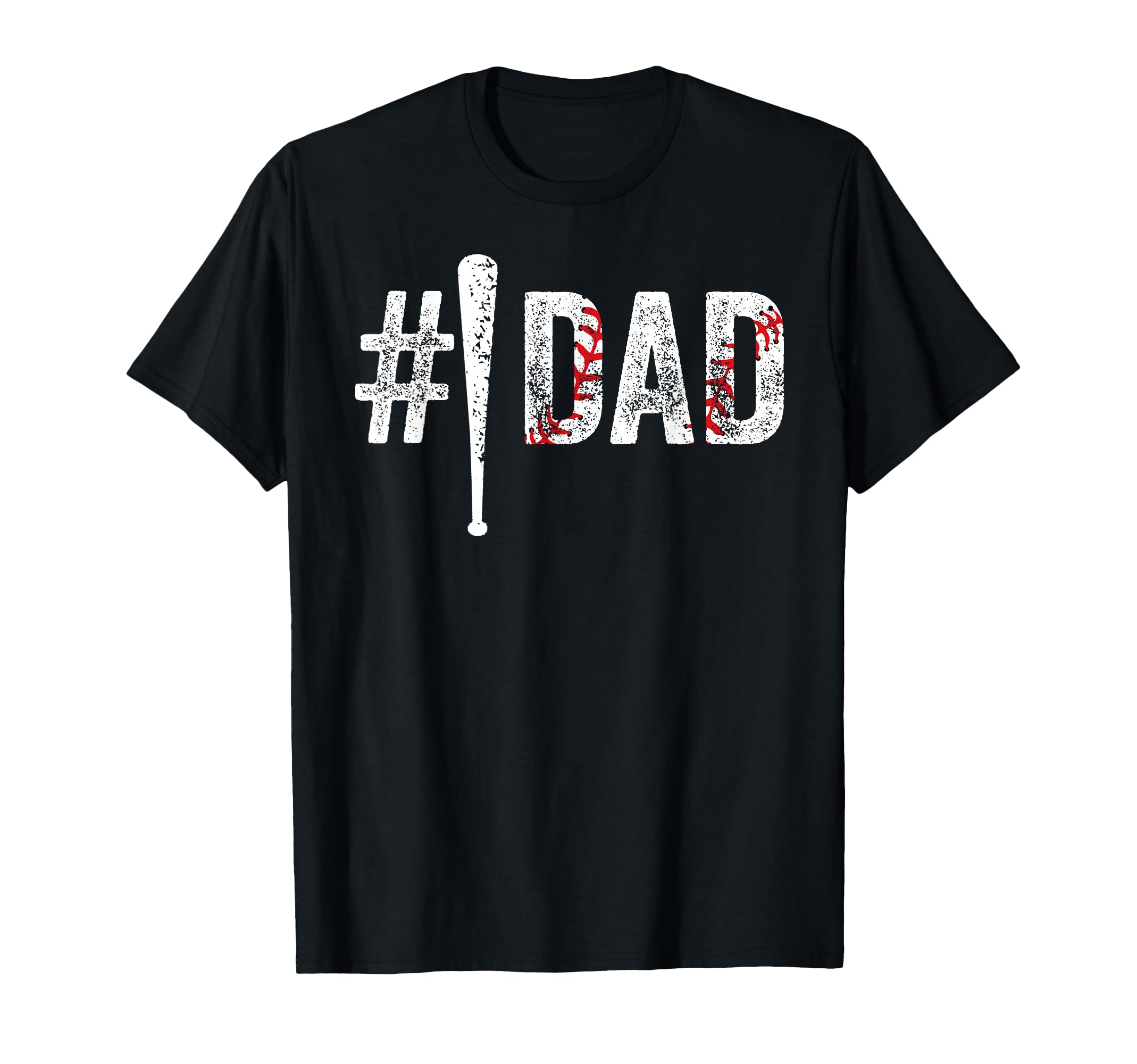 Number One Baseball Dad Fathers Day T-Shirt - Streetwear Style for Adults - T-Shirt, Sweatshirt, Hoodie