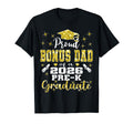 Proud Bonus Dad Pre K School Graduate T-Shirt - Novelty Apparel Men Women - T-Shirt, Sweatshirt, Hoodie