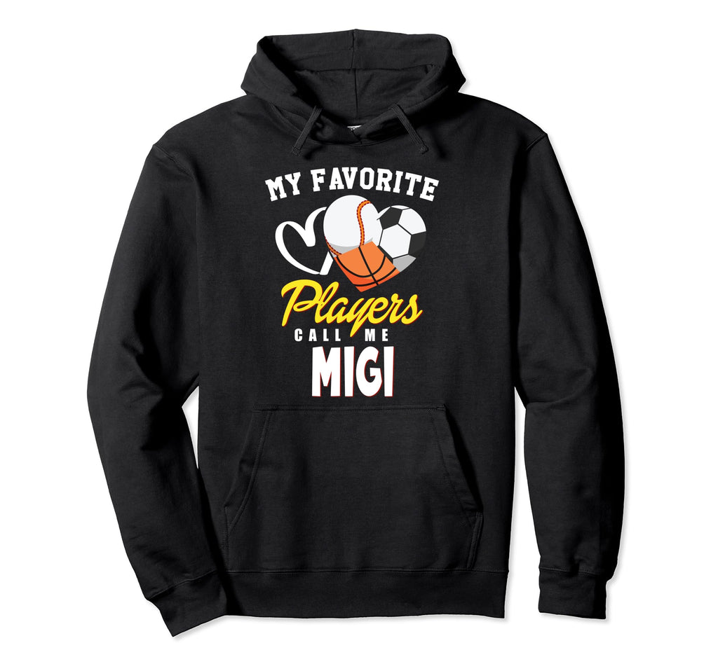 My Favorite Players Baseball Soccer Hoodie - Graphic Print Unisex - T-Shirt, Sweatshirt, Hoodie