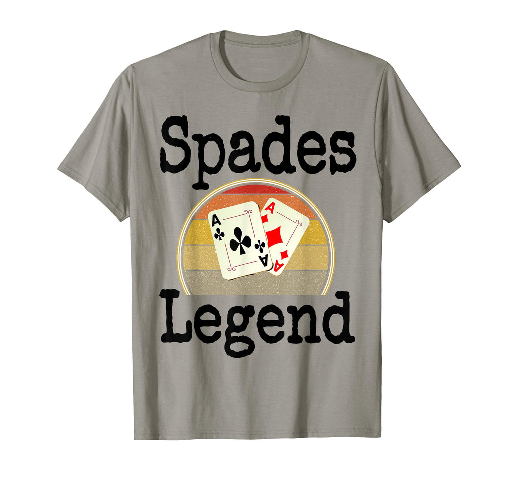 Funny Spades Legend Card Game Winner T-Shirt - Novelty Apparel for Adults - T-Shirt, Sweatshirt, Hoodie