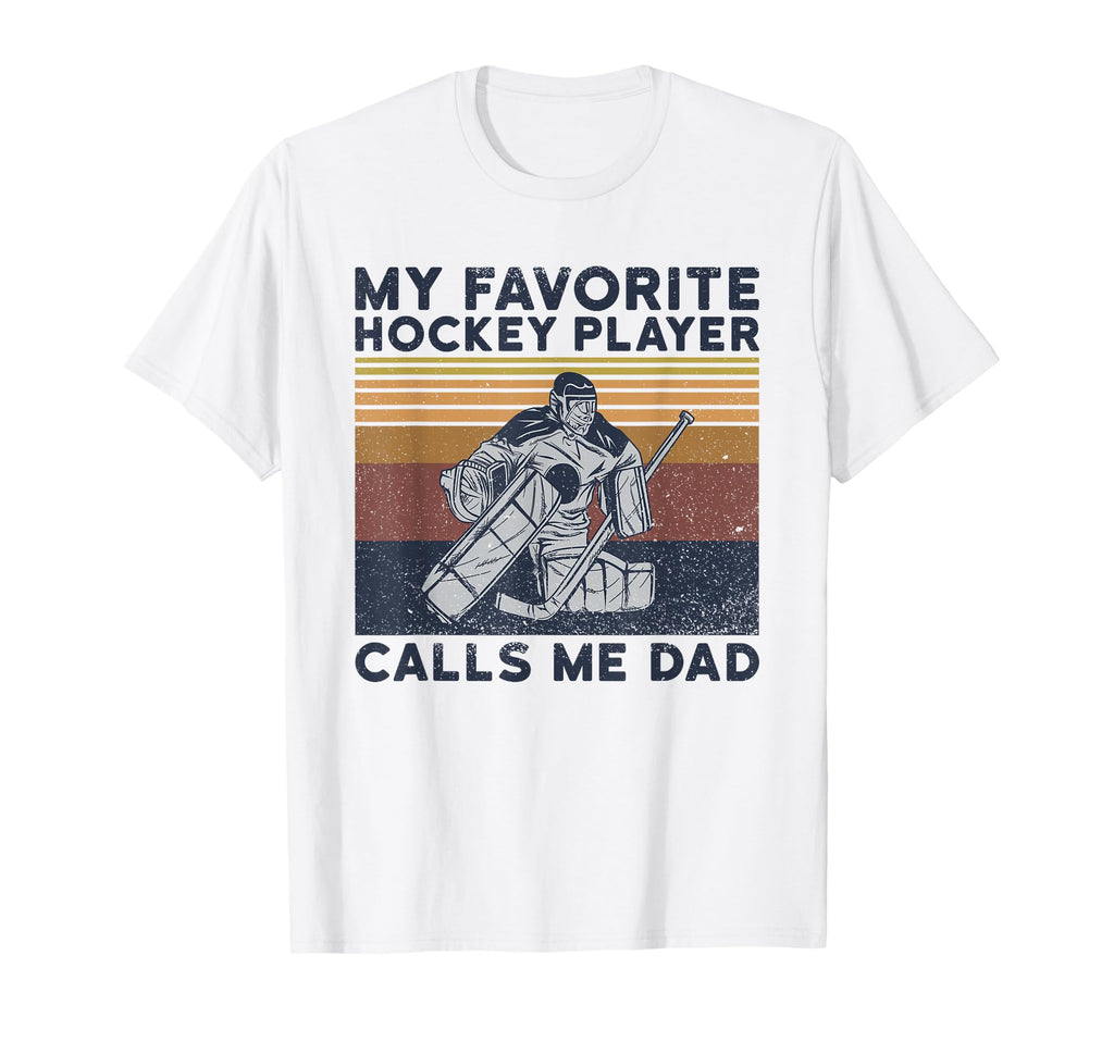 Hockey Dad Hockey Player T-Shirt - Minimalist Print Unisex - T-Shirt, Sweatshirt, Hoodie