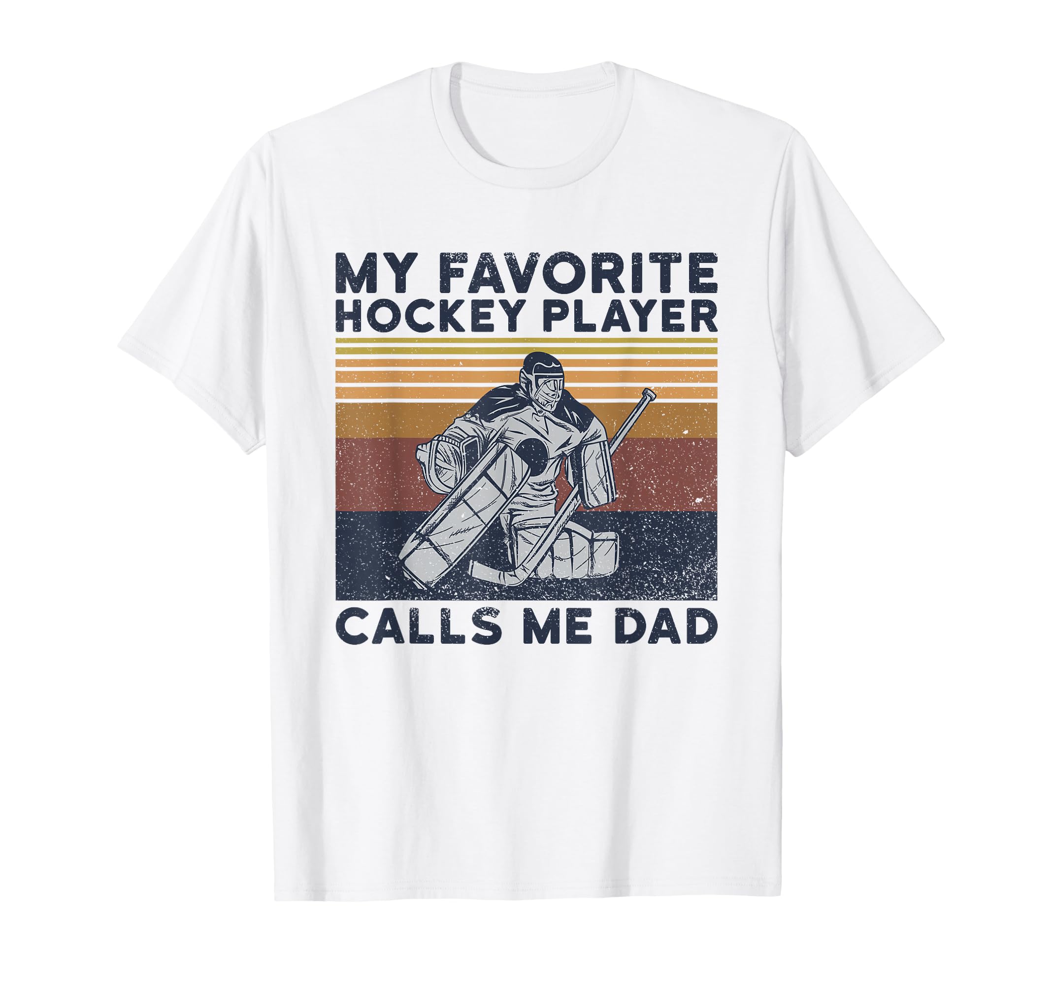 Hockey Dad Hockey Player T-Shirt - Minimalist Print Unisex - T-Shirt, Sweatshirt, Hoodie