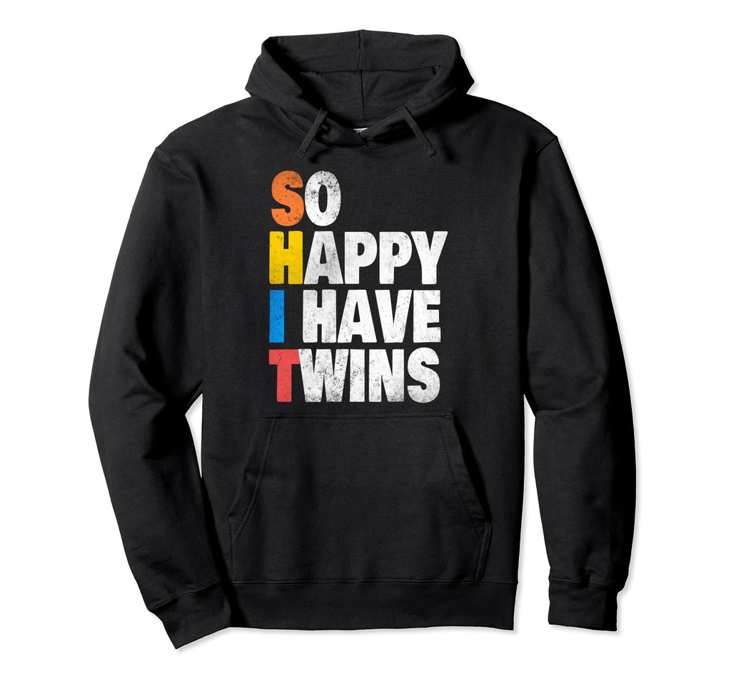 Twin Parents Mom Dad Gifts Fathers Day So Hoodie - Graphic Print Men Women - T-Shirt, Sweatshirt, Hoodie