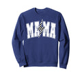 Mama Lightning Bolt Checkered Sweatshirt - Trendy Graphic Men Women - T-Shirt, Sweatshirt, Hoodie