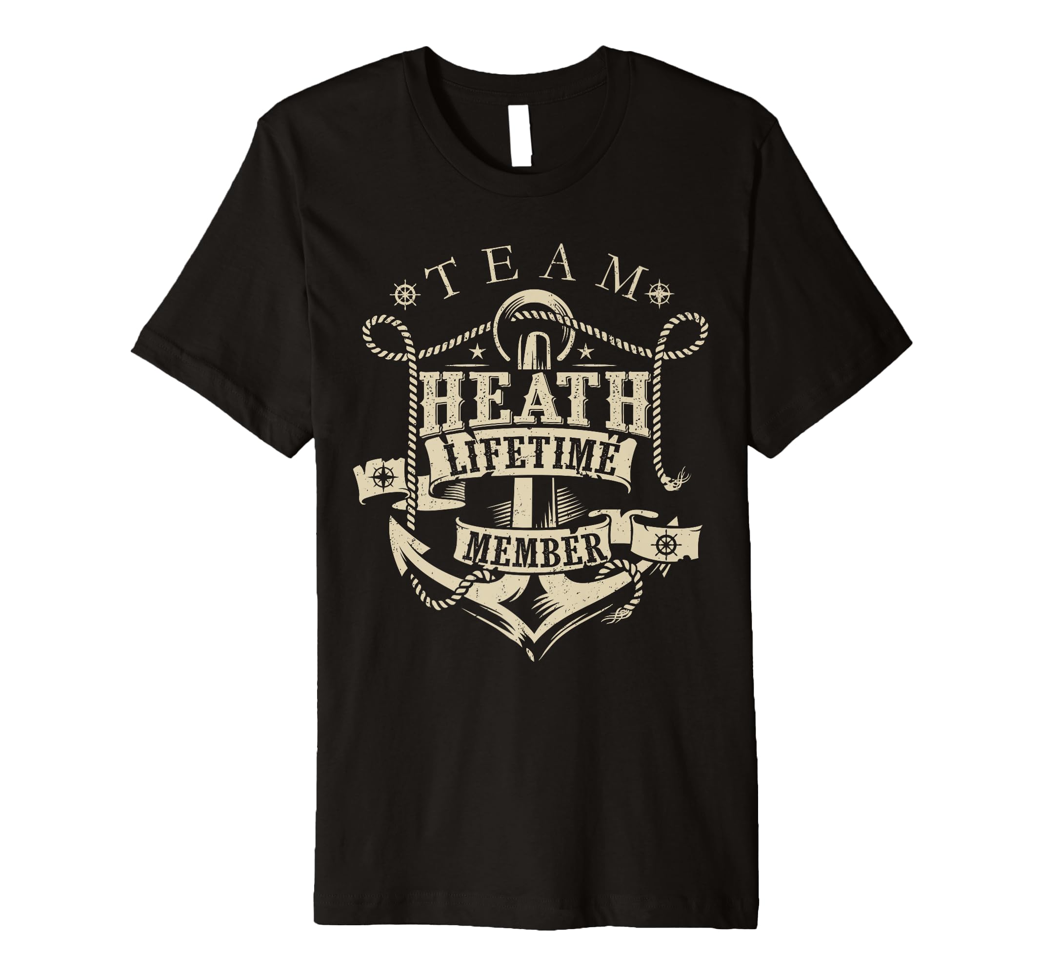 Team Heath Lifetime Member Heath T-Shirt - Minimalist Print for Adults - T-Shirt, Sweatshirt, Hoodie