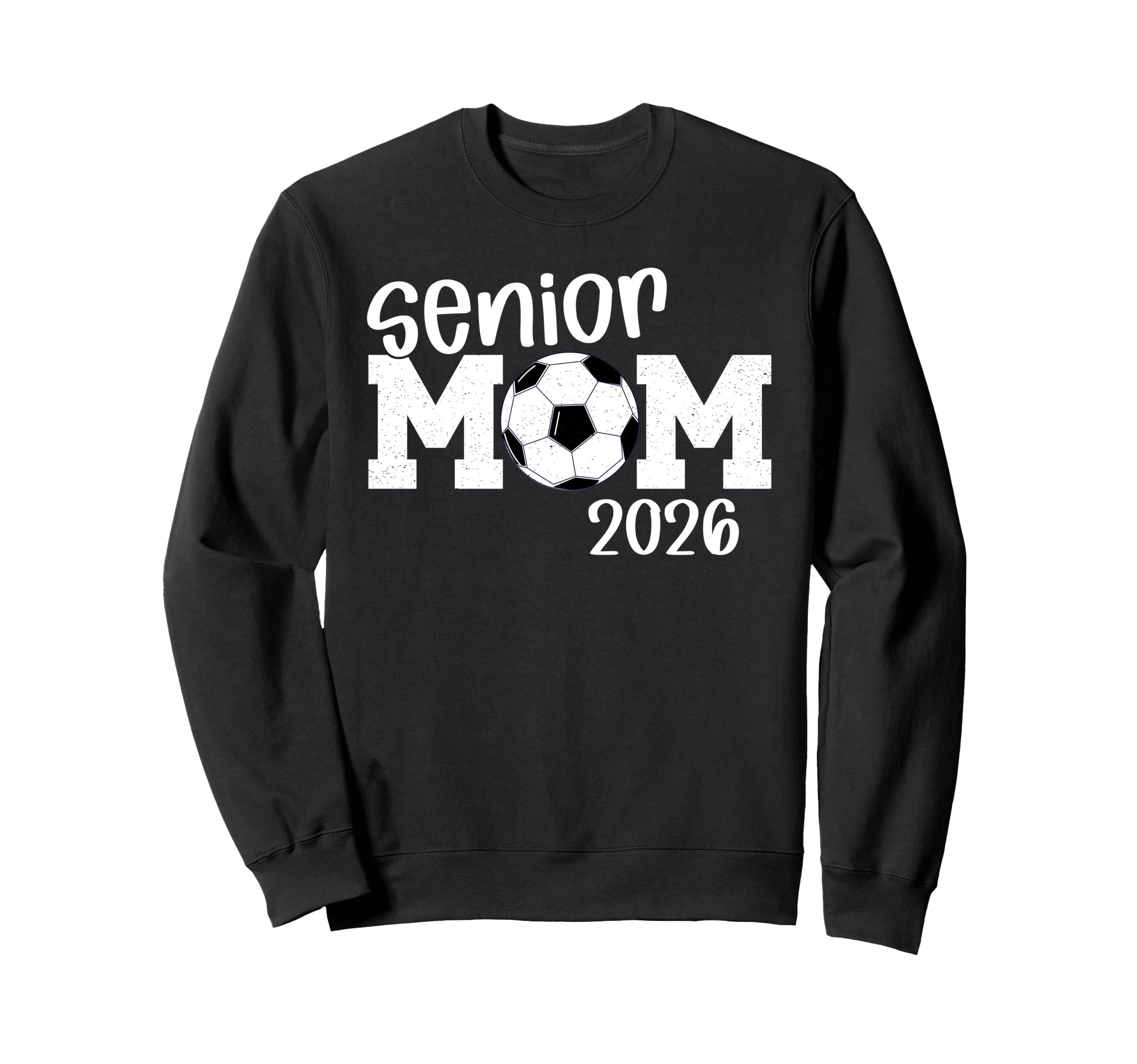 Soccer Senior Mom 2026 Soccer Sweatshirt - Minimalist Print for Adults - T-Shirt, Sweatshirt, Hoodie