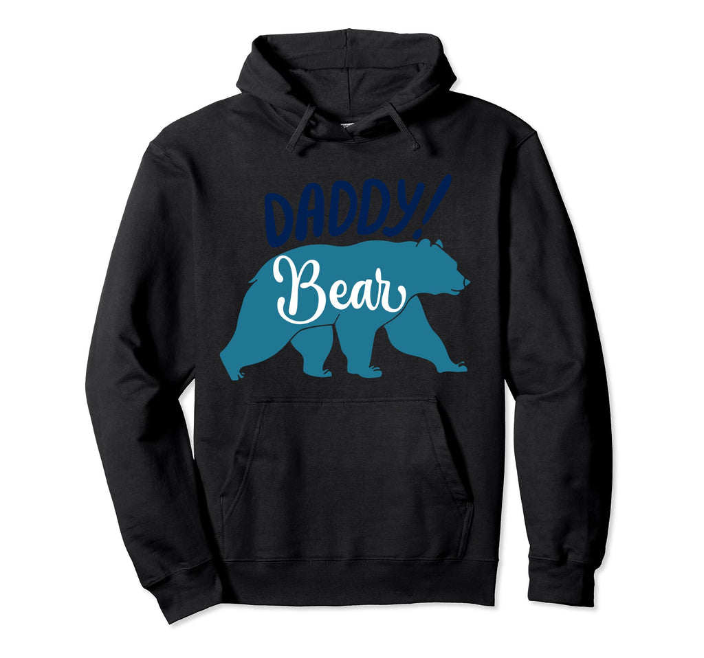 Father Husband Daddy Bear Hoodie - Fun Novelty Design Unisex - T-Shirt, Sweatshirt, Hoodie