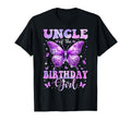 Uncle Birthday Butterfly Family T-Shirt - Novelty Apparel Men Women - T-Shirt, Sweatshirt, Hoodie