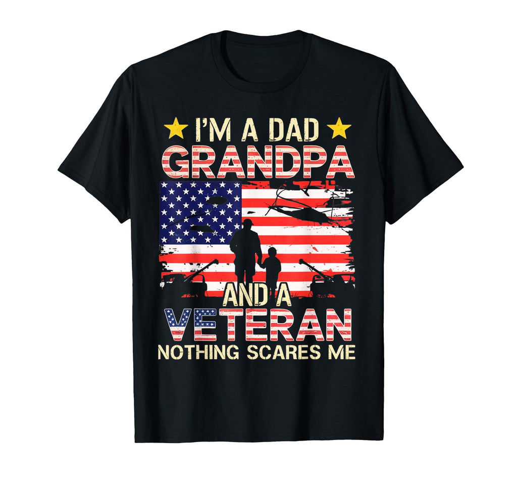 Dad Grandpa Veteran Vietnam Veteran T-Shirt - Fun Novelty Design Unisex - T-Shirt, Sweatshirt, Hoodie