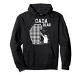 Dada Bear Pajama Grey Plaid Family Hoodie - Novelty Apparel for Adults - T-Shirt, Sweatshirt, Hoodie