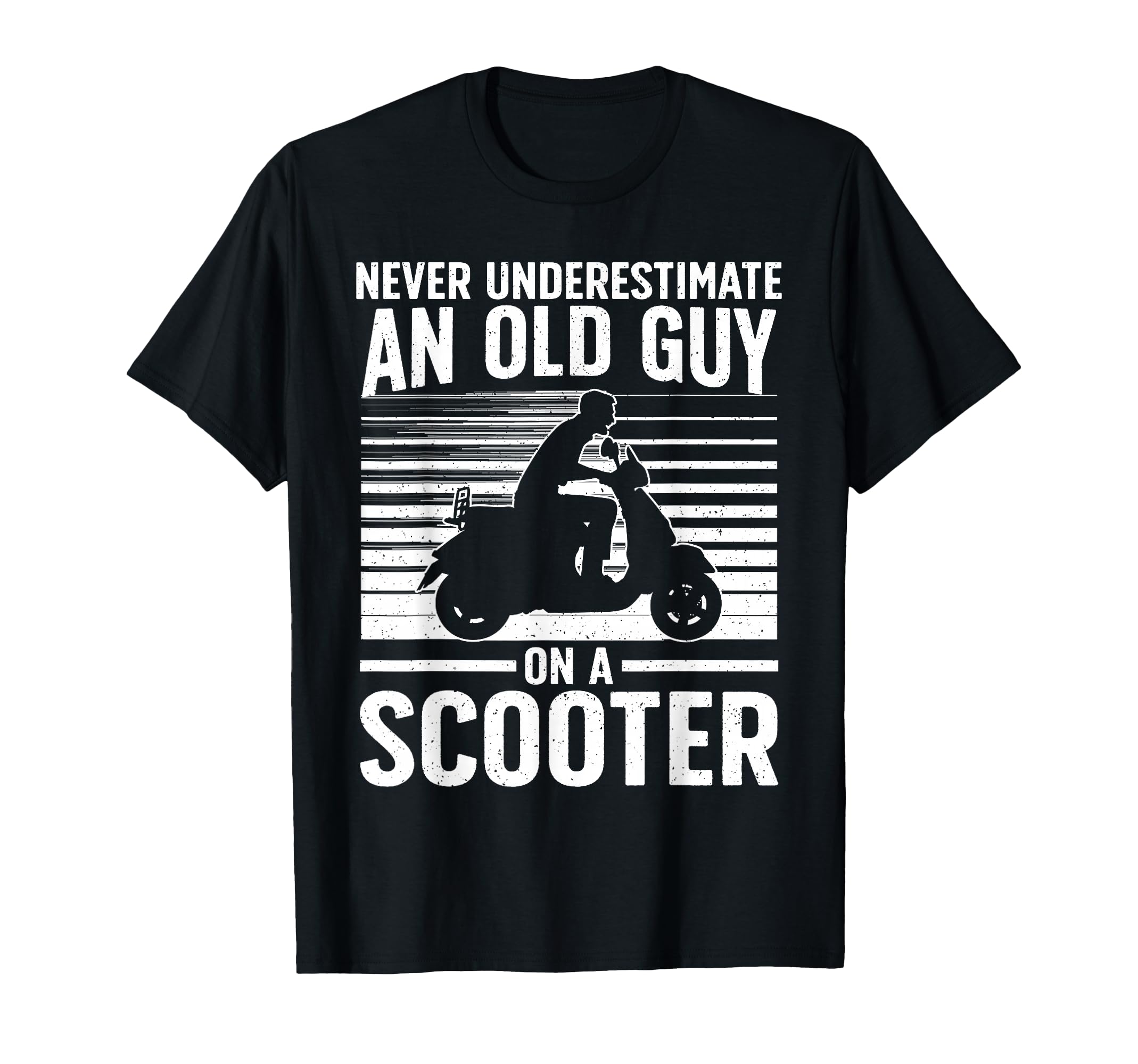 Funny Scooter Grandpa Scooter Motorbike T-Shirt - Streetwear Style Unisex - T-Shirt, Sweatshirt, Hoodie
