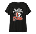 Im Mom Busy Raising Ballers Football T-Shirt - Graphic Print Unisex - T-Shirt, Sweatshirt, Hoodie