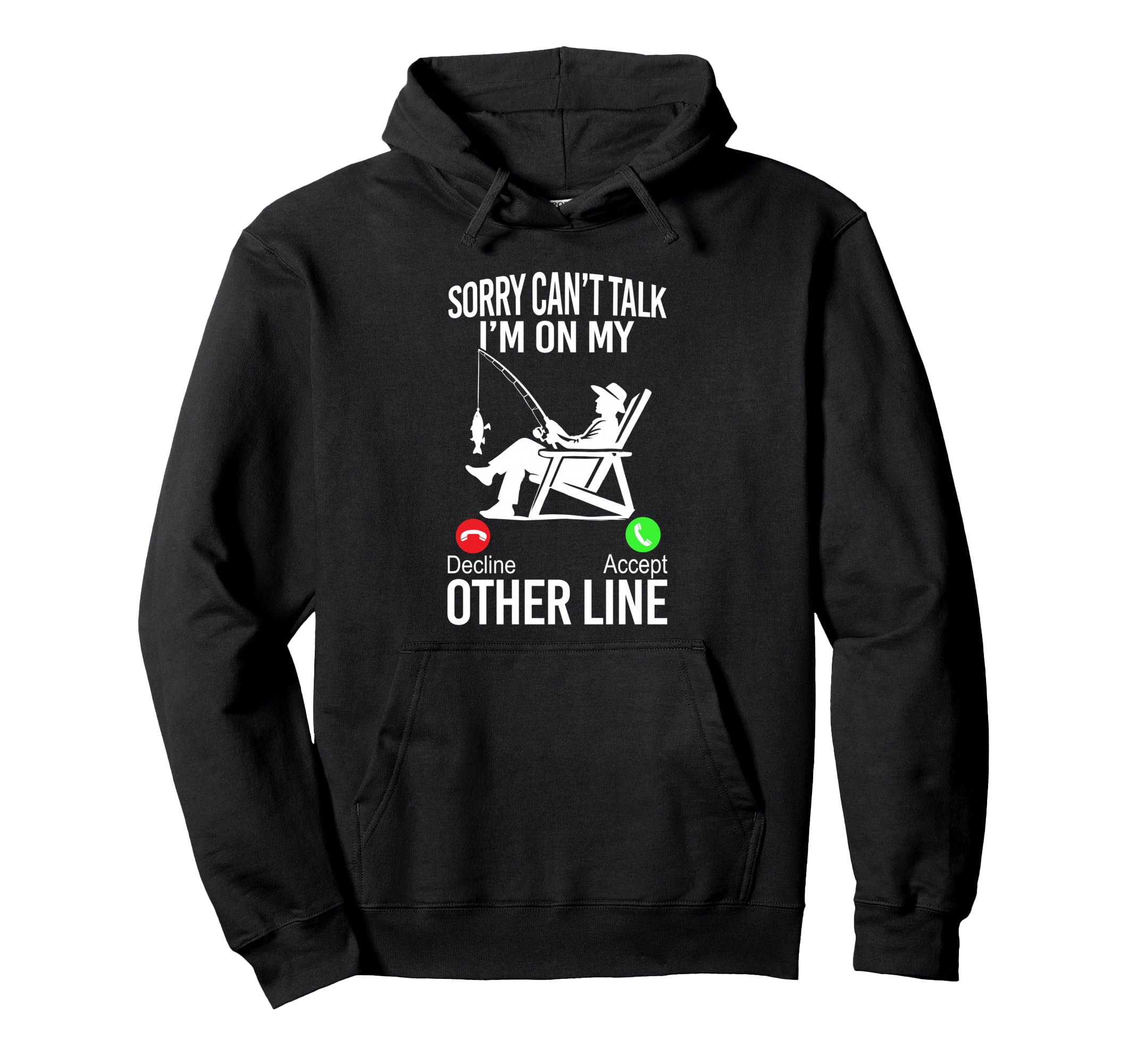 Funny Reel Fish Bass Fishing Funny Hoodie - Custom Art Print for Adults - T-Shirt, Sweatshirt, Hoodie
