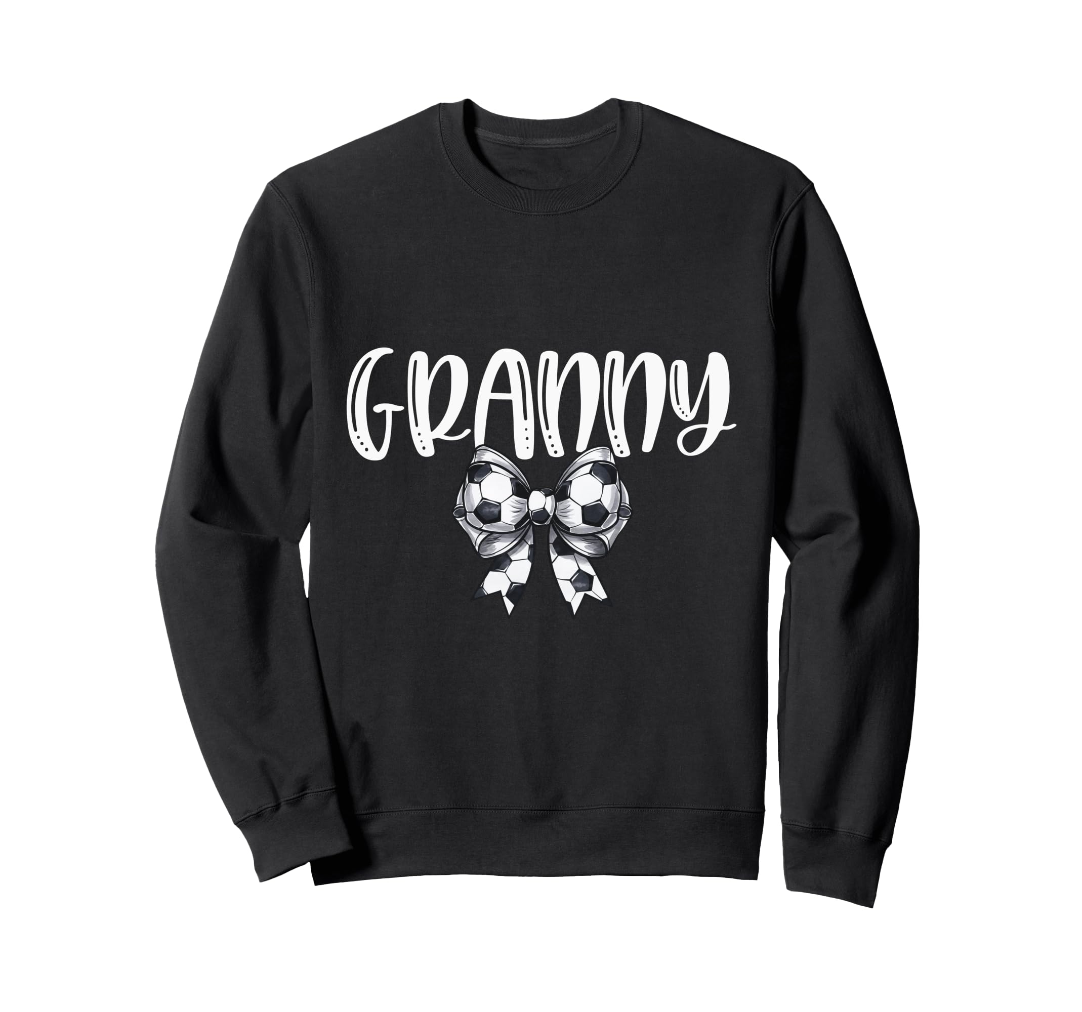 Coquette Soccer Granny Spirit Sweatshirt - Minimalist Print for Adults - T-Shirt, Sweatshirt, Hoodie