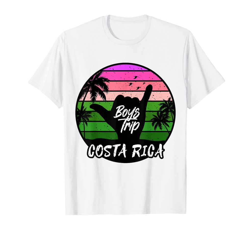 Costa Rica Guys Trip Matching T-Shirt - Novelty Apparel for Adults - T-Shirt, Sweatshirt, Hoodie
