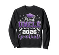 Super Proud Uncle 2026 Graduate Sweatshirt - Unique Graphic Men Women - T-Shirt, Sweatshirt, Hoodie