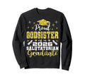 Proud Godsister 2026 Salutatorian Sweatshirt - Trendy Graphic Unisex - T-Shirt, Sweatshirt, Hoodie