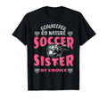 Goalkeeper Nature Soccer Sister Funny T-Shirt - Custom Art Print Men Women - T-Shirt, Sweatshirt, Hoodie