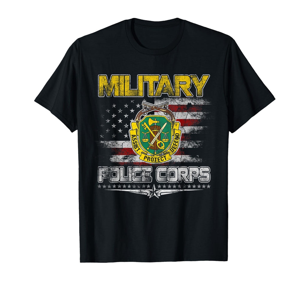 Usa Military Police Corps Veteran T-Shirt - Casual Everyday Wear Men Women - T-Shirt, Sweatshirt, Hoodie