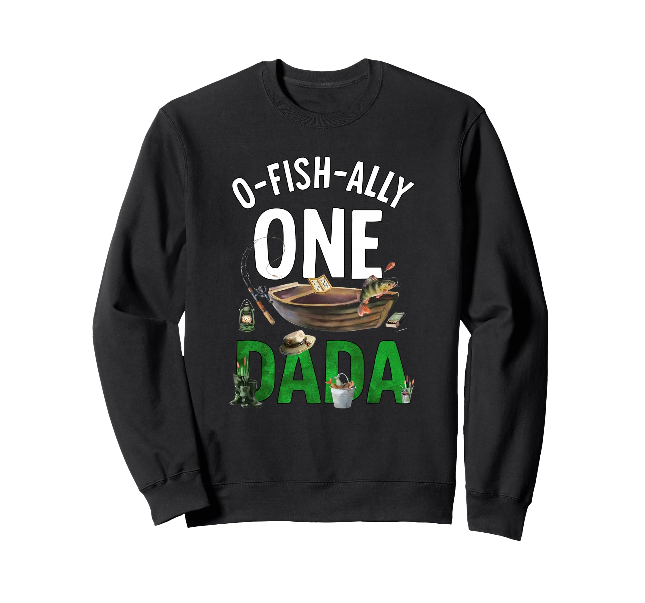 O Fish Ally One Dada 1St Birthday Sweatshirt - Unique Graphic for Adults - T-Shirt, Sweatshirt, Hoodie