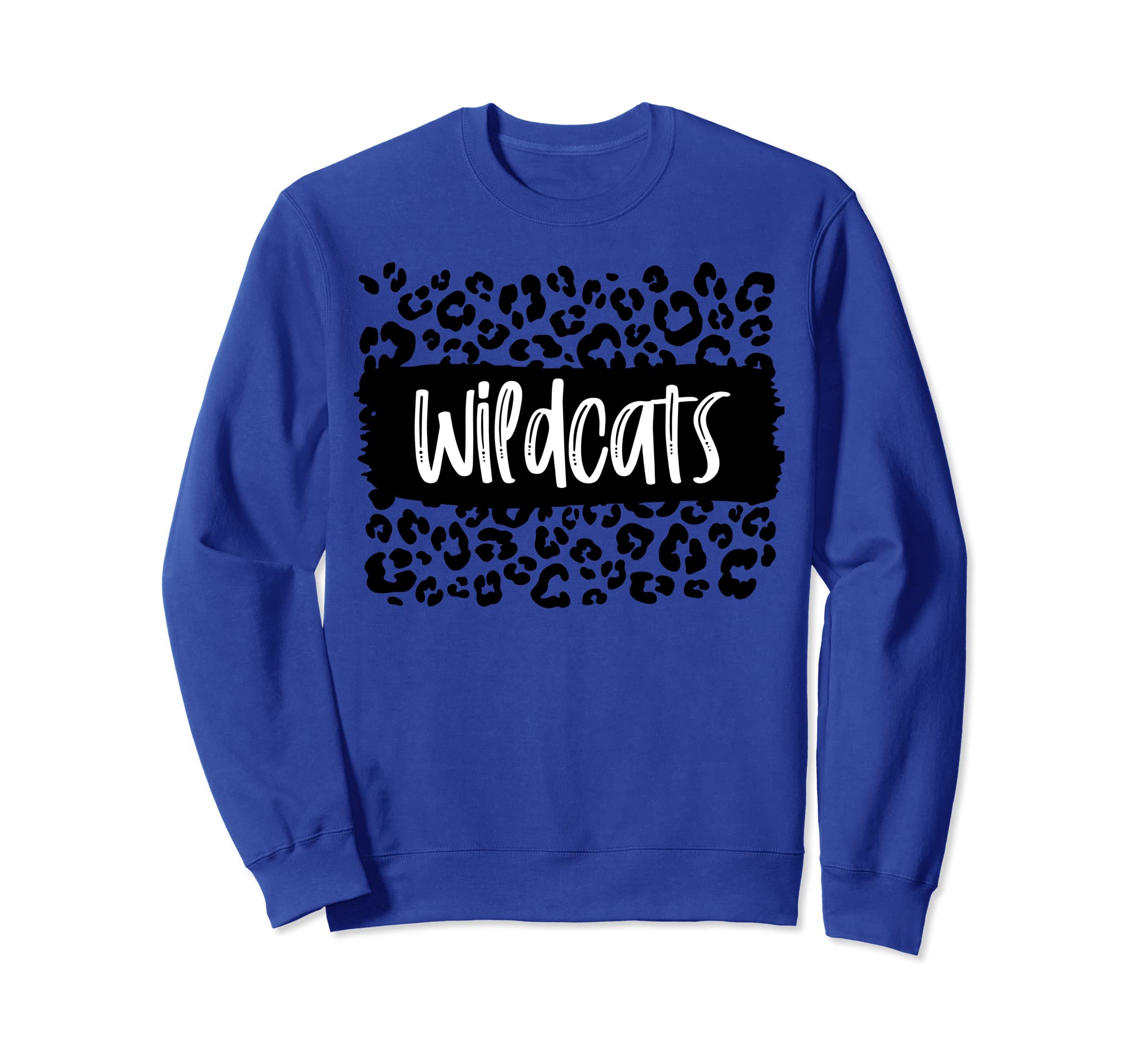 Wildcats Team Mascot School Sweatshirt - Minimalist Print for Adults - T-Shirt, Sweatshirt, Hoodie