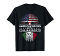 American Grown Italian Roots Italy T-Shirt - Graphic Print for Adults - T-Shirt, Sweatshirt, Hoodie