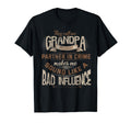 Funny Grandpa Partner Crime Phrase T-Shirt - Unique Graphic Men Women - T-Shirt, Sweatshirt, Hoodie