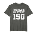 Worlds Okayest 1Sg First Sergeant Army T-Shirt - Custom Art Print Unisex - T-Shirt, Sweatshirt, Hoodie