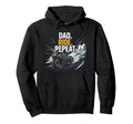 Motorcycle Papa Rider Biker Dad Gift Ride Hoodie - Trendy Graphic Unisex - T-Shirt, Sweatshirt, Hoodie