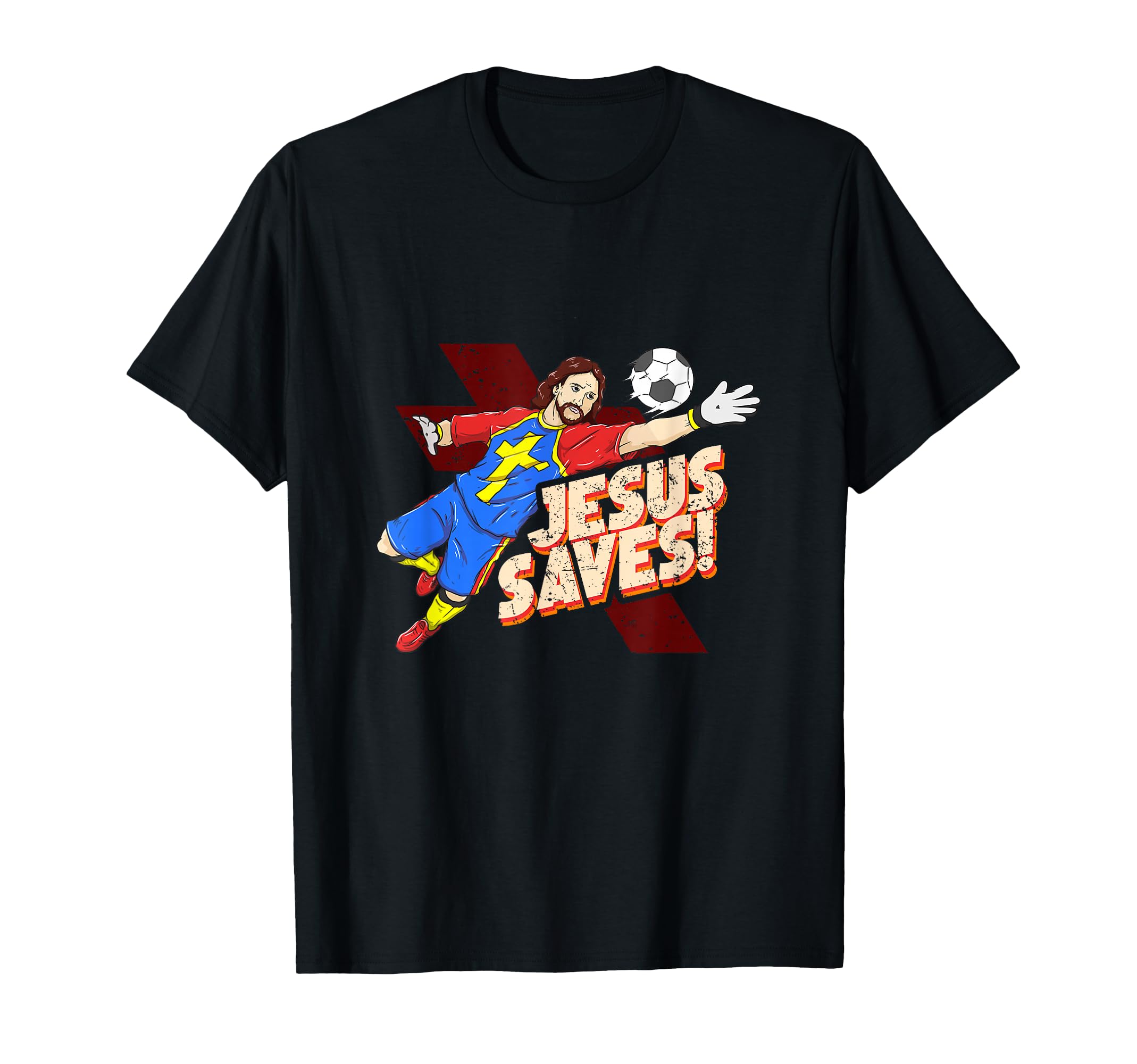 Jesus Saves Jesus Christ Golie T-Shirt - Novelty Apparel Men Women - T-Shirt, Sweatshirt, Hoodie