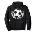 Grandpa Ballers Soccer Grandpa Soccer Hoodie - Custom Art Print for Adults - T-Shirt, Sweatshirt, Hoodie