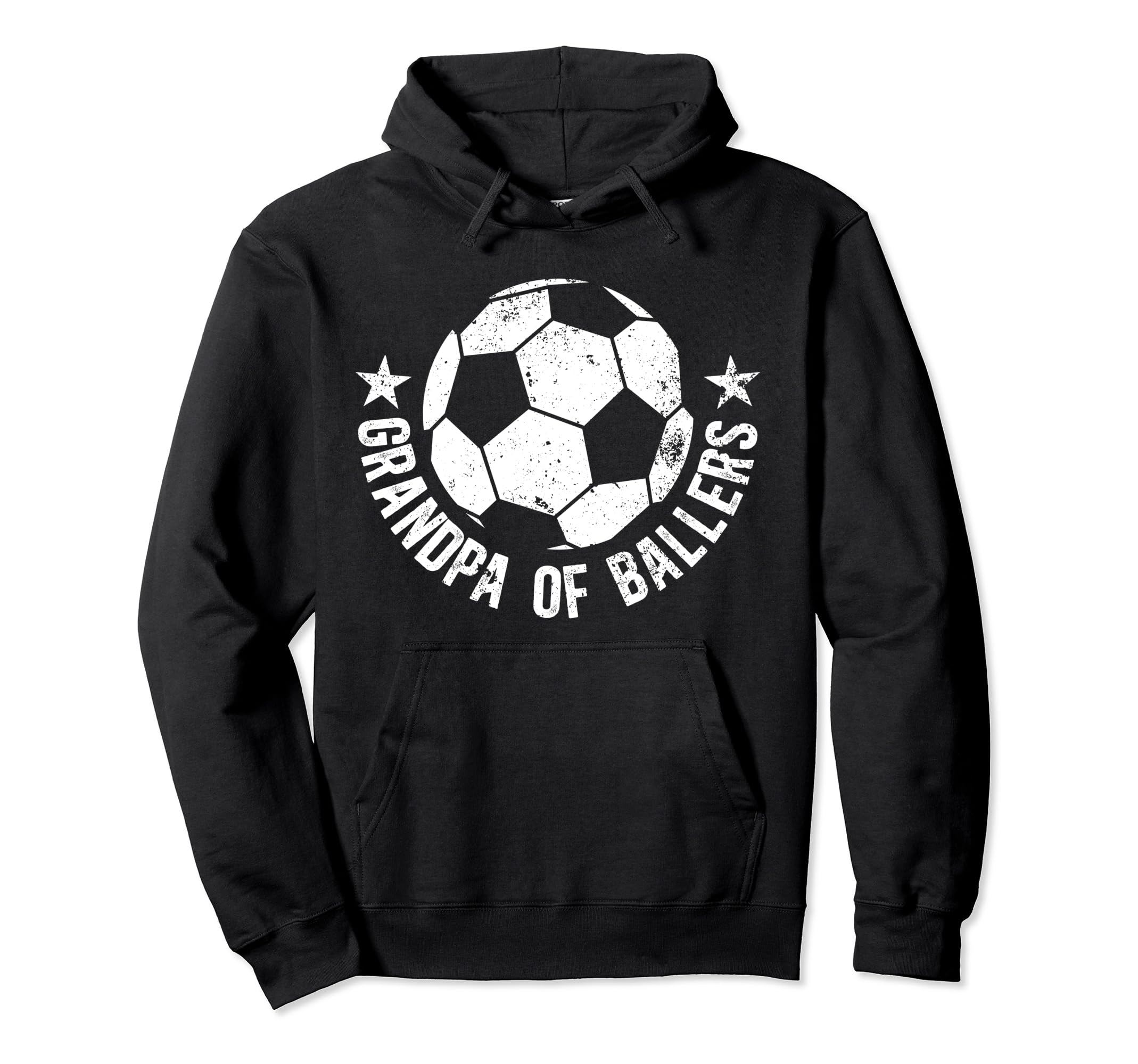 Grandpa Ballers Soccer Grandpa Soccer Hoodie - Custom Art Print for Adults - T-Shirt, Sweatshirt, Hoodie