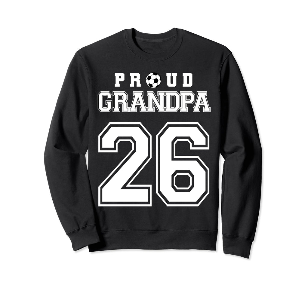 Number 26 Custom Proud Soccer Sweatshirt - Custom Art Print for Adults - T-Shirt, Sweatshirt, Hoodie