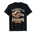 Promoted To Grandpa Est 2026 Fist T-Shirt - Aesthetic Graphic for Adults - T-Shirt, Sweatshirt, Hoodie