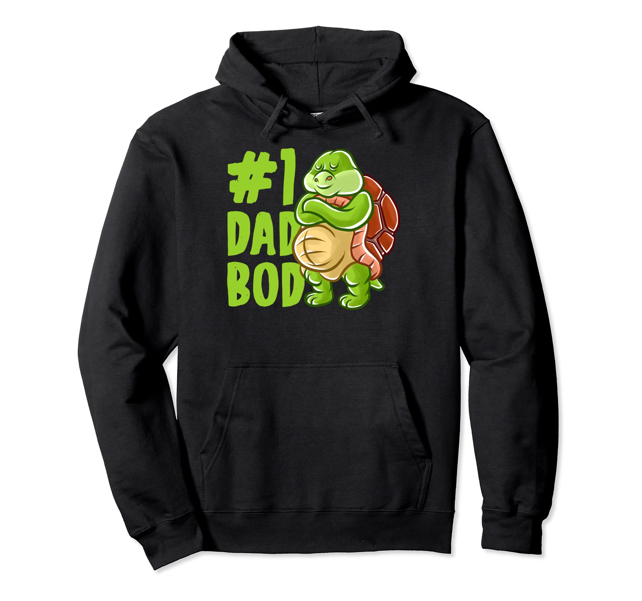 Turtle Dad Best Dad Bod Daddy Tortoise Hoodie - Minimalist Print Men Women - T-Shirt, Sweatshirt, Hoodie