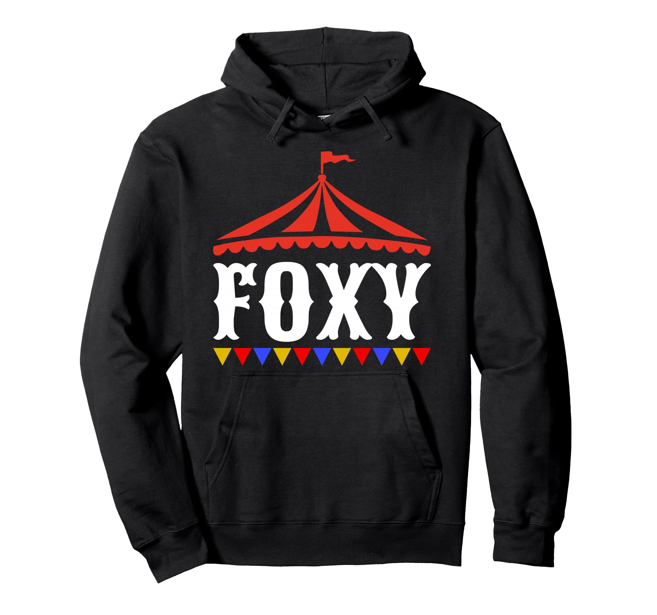Circus Foxy Birthday Carnival Family Hoodie - Trendy Graphic Unisex - T-Shirt, Sweatshirt, Hoodie