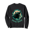 Papa Daddy Bear Protector Husband Sweatshirt - Graphic Print Men Women - T-Shirt, Sweatshirt, Hoodie