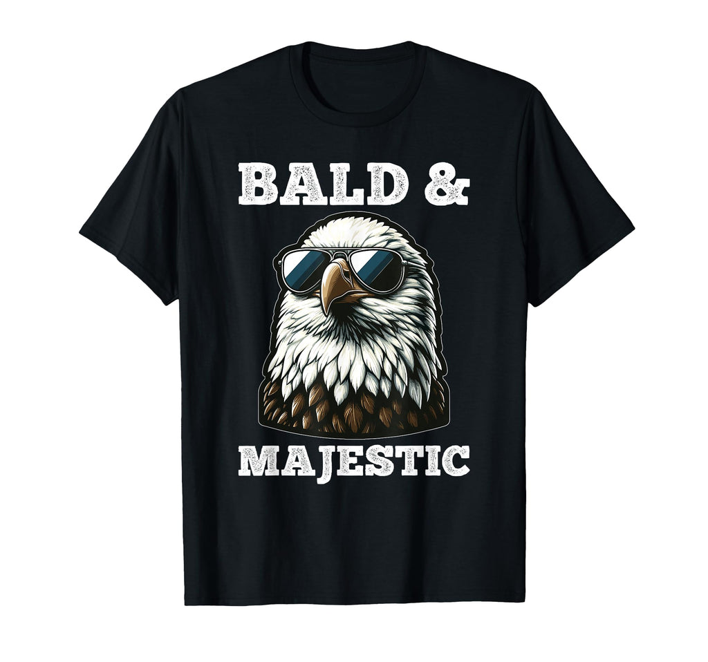 Bald Majestic Sexy Bald Guy Funny Dad T-Shirt - Custom Art Print Men Women - T-Shirt, Sweatshirt, Hoodie