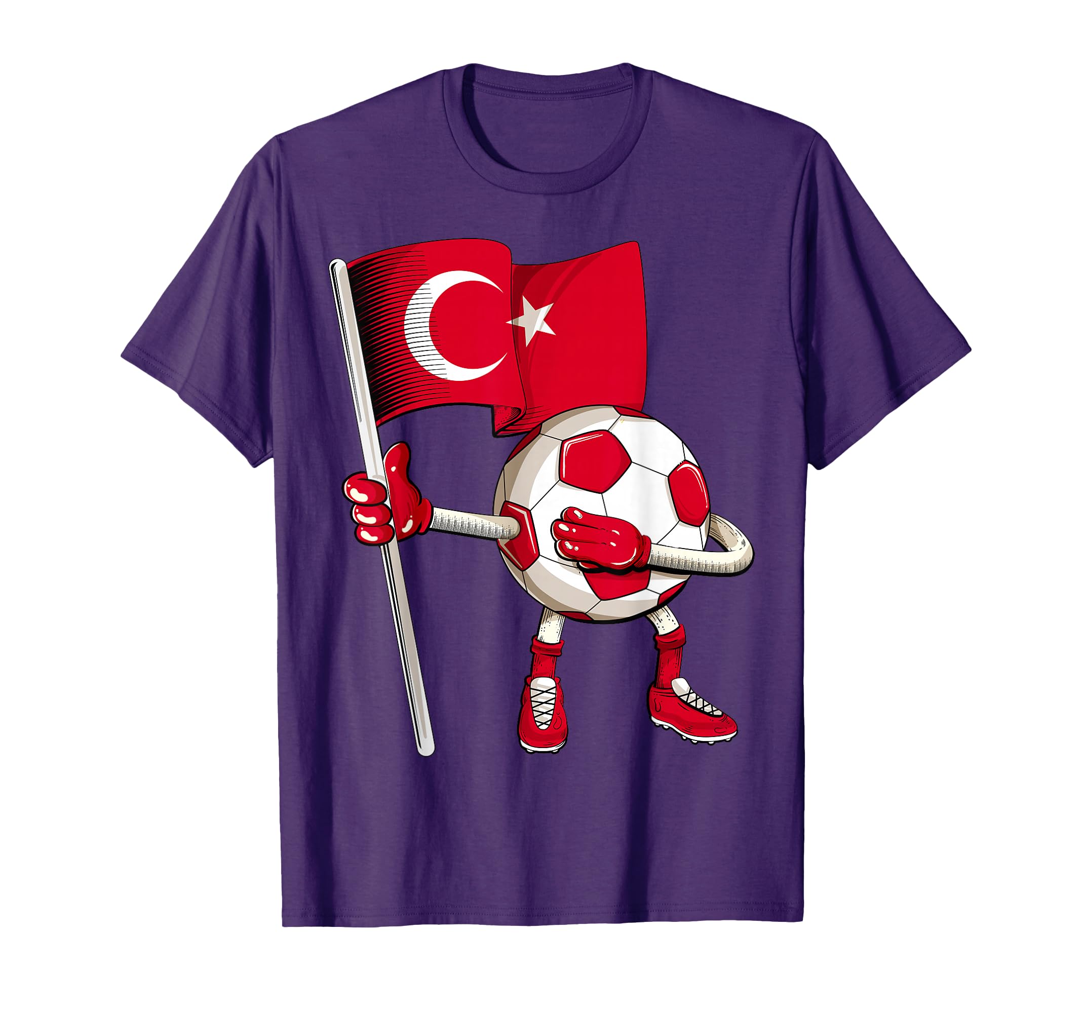 Turkey Soccer Jersey Turkish Flag T-Shirt - Trendy Graphic for Adults - T-Shirt, Sweatshirt, Hoodie