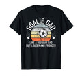 Soccer Goalie Dad Soccer Keeper Dad T-Shirt - Minimalist Print Unisex - T-Shirt, Sweatshirt, Hoodie
