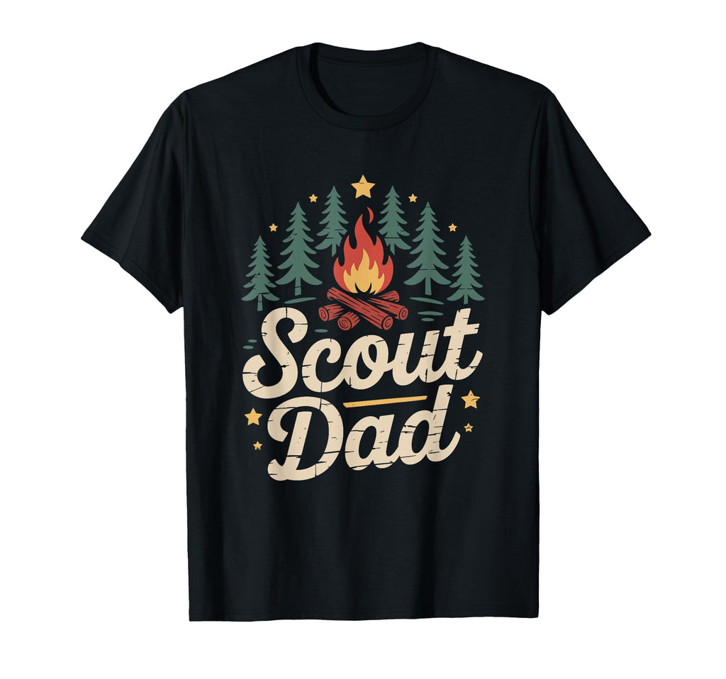 Scout Dad Outdoor Camp Camping And T-Shirt - Fun Novelty Design Unisex - T-Shirt, Sweatshirt, Hoodie