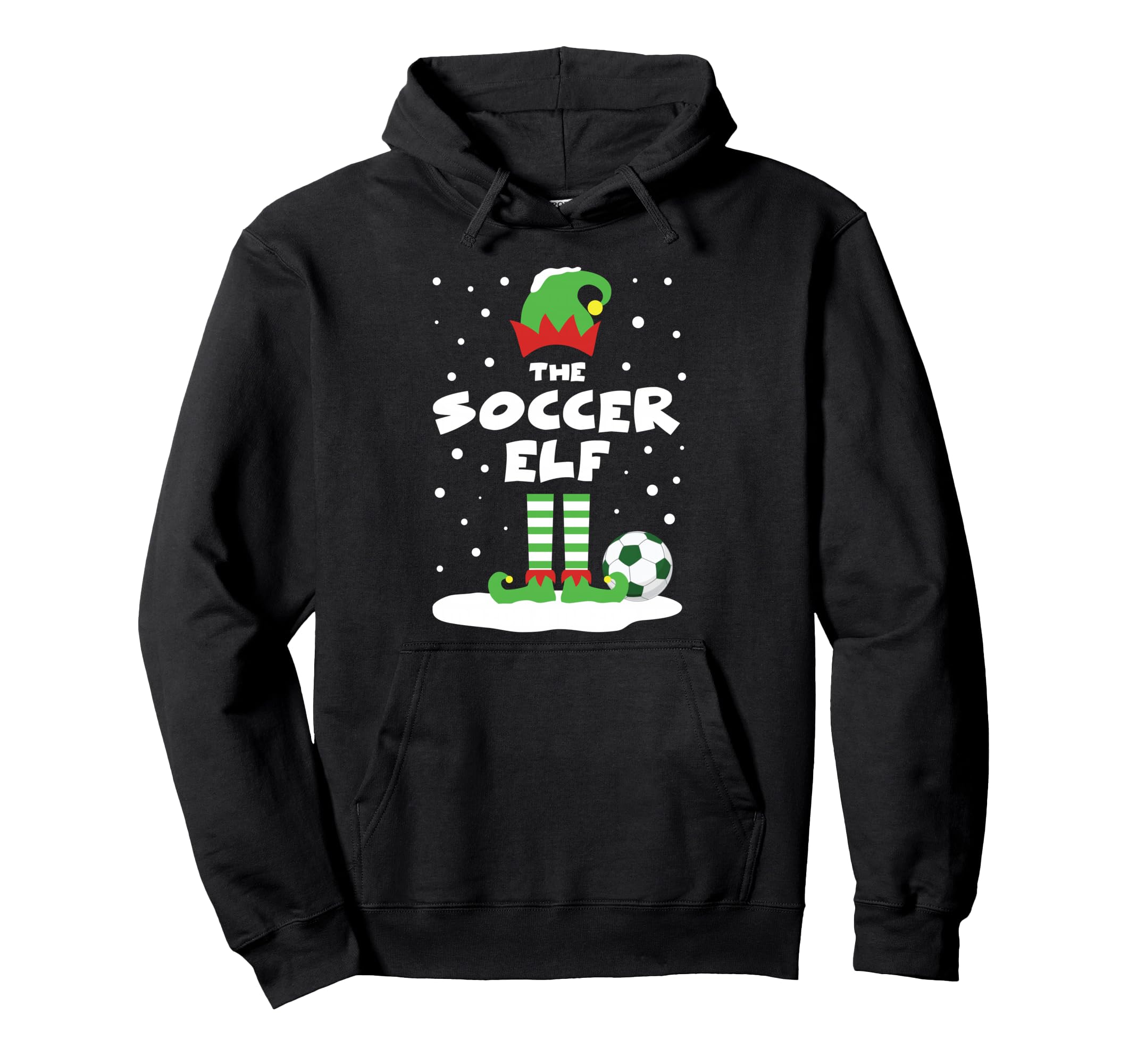 Soccer Elf Matching Group Family Hoodie - Fun Novelty Design Unisex - T-Shirt, Sweatshirt, Hoodie