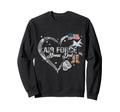 Proud Air Force Bonus Dad Us Camo Sweatshirt - Streetwear Style Unisex - T-Shirt, Sweatshirt, Hoodie