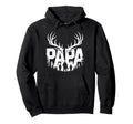 Papa Hunting Dad Father Hoodie - Fun Novelty Design for Adults - T-Shirt, Sweatshirt, Hoodie