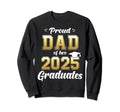 Proud Dad Two 2025 Graduate Sweatshirt - Minimalist Print Unisex - T-Shirt, Sweatshirt, Hoodie
