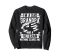 Grandpa Dad Grandpa Veteran Sweatshirt - Custom Art Print for Adults - T-Shirt, Sweatshirt, Hoodie