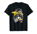 Messy Bun Hair Colombian Soccer Colombia T-Shirt - Streetwear Style Unisex - T-Shirt, Sweatshirt, Hoodie