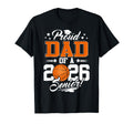 Proud Senior Dad Class 2026 Basketball T-Shirt - Trendy Graphic Unisex - T-Shirt, Sweatshirt, Hoodie