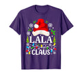 Lala Claus Funny Family Matching Grandma T-Shirt - Custom Art Print Unisex - T-Shirt, Sweatshirt, Hoodie