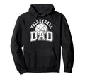 Ball Volleyball Dad Father Sport Fan Hoodie - Aesthetic Graphic Unisex - T-Shirt, Sweatshirt, Hoodie